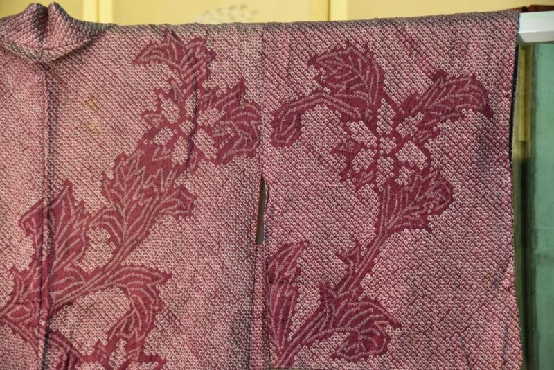 Silk Shibori Haori - Image 11