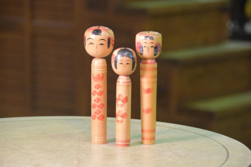 3 x Kokeshi Dolls - Image 2