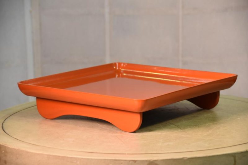 Japanese Lacquer on Wood Tray - Image 11