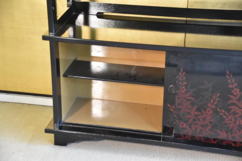 Japanese Lacquered Display Shelves - Image 11