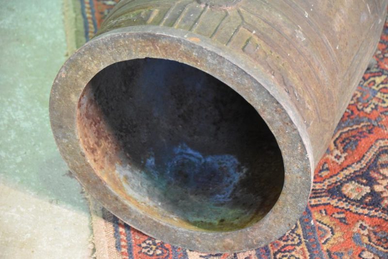 Japanese Cast Bronze Temple Bell - Image 8