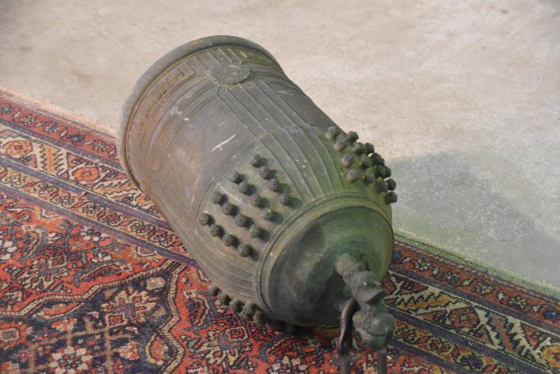 Japanese Cast Bronze Temple Bell - Image 7