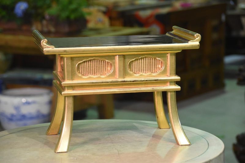 Japanese Gilded Shrine Table - Image 2