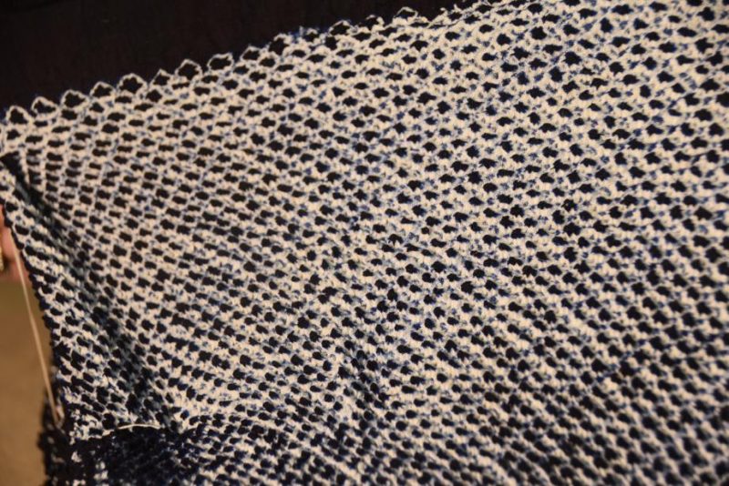 Japanese Shibori Cotton Fabric Bolt - Image 5