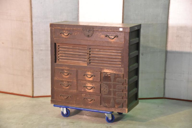 Japanese Antique Gifu Region Merchants Chest (Choba Dansu) - Image 16