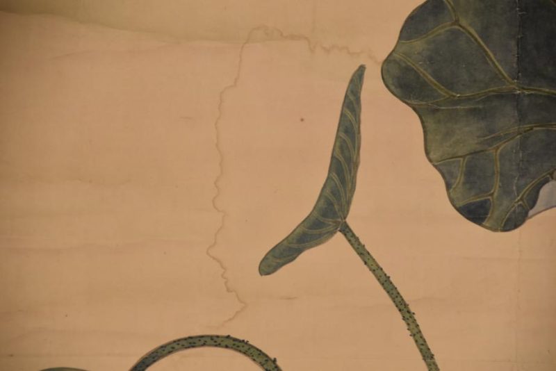 Japanese Lotus Scroll - Image 4