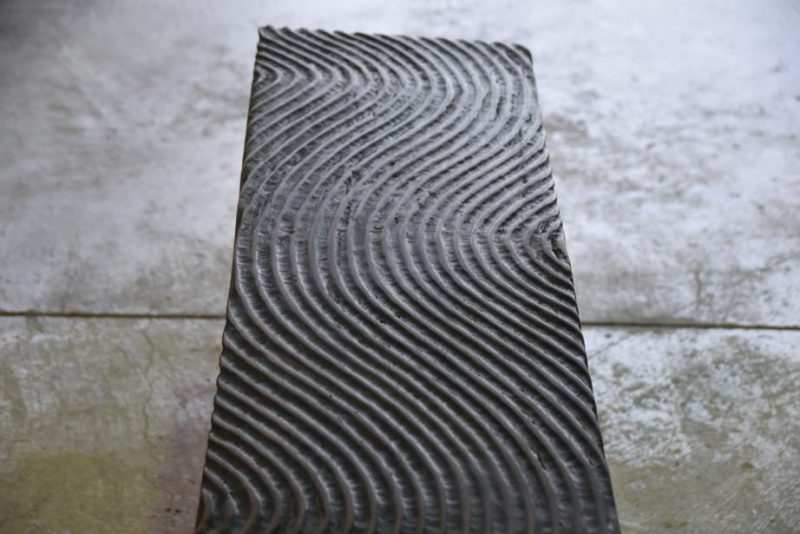 Wooden Wave Bench - Image 6