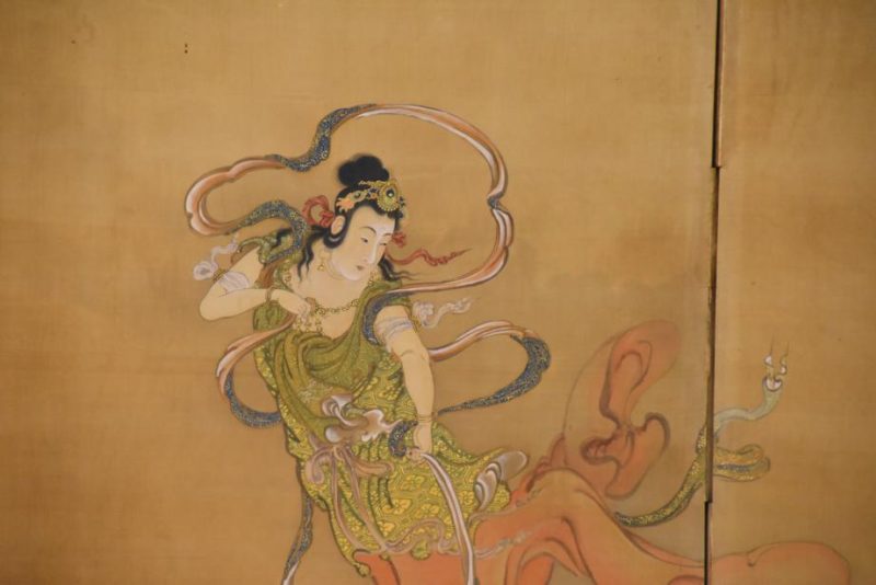 Buddhist 2 Panel Screen - Image 2