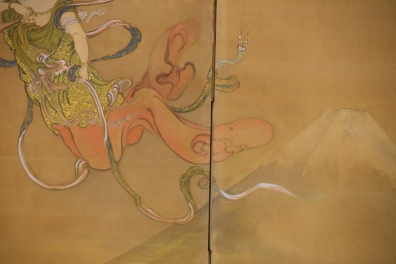 Buddhist 2 Panel Screen - Image 11