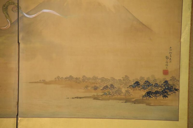 Buddhist 2 Panel Screen - Image 10
