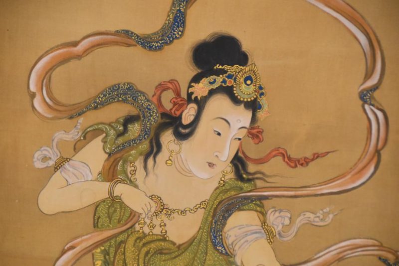 Buddhist 2 Panel Screen