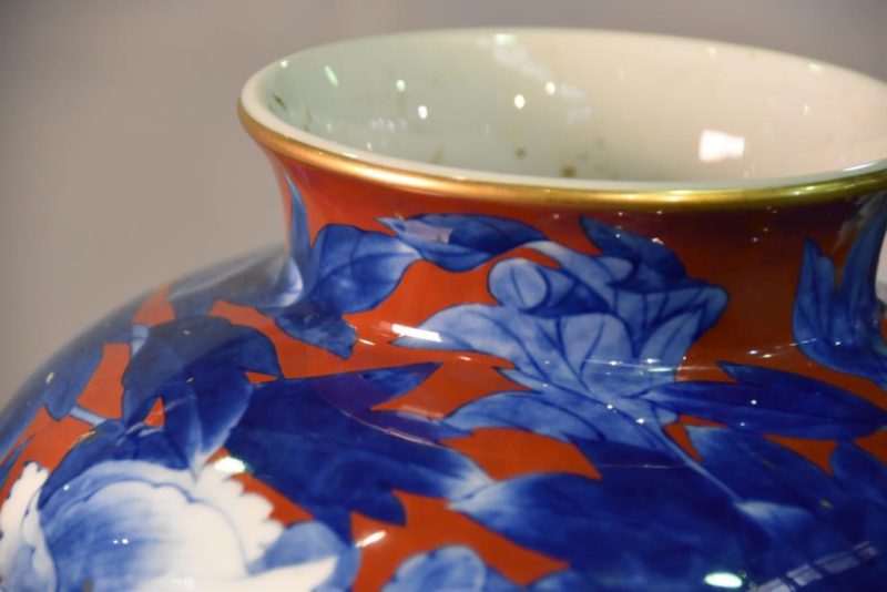 Stunning Japanese Fukugawa Vase - Image 6
