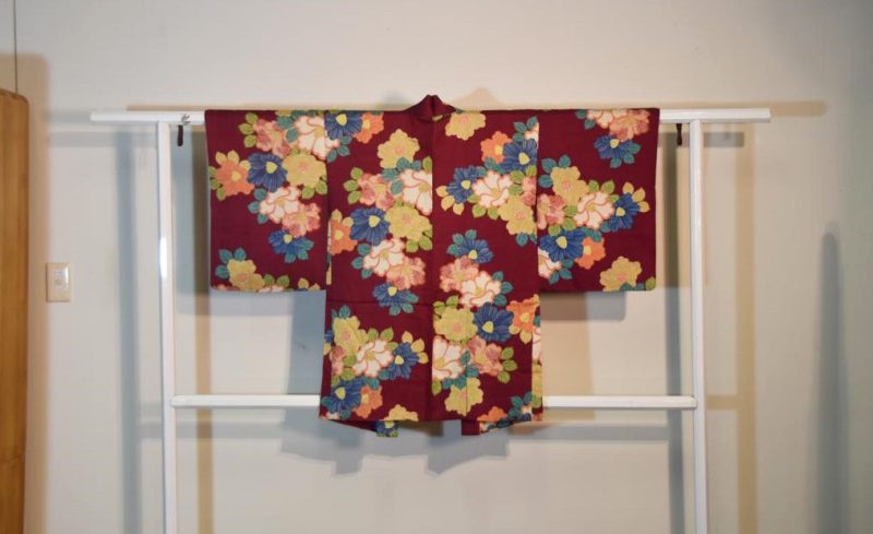 Haori with a Camillia Design