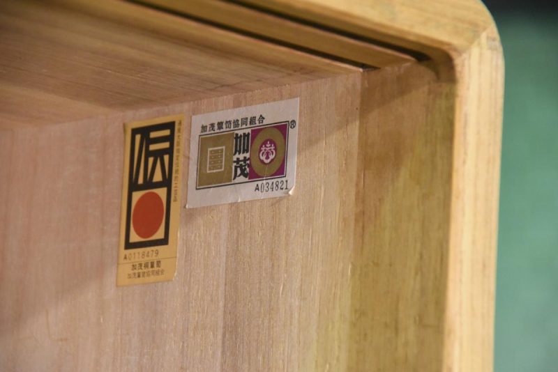 Japanese Vintage 2 Section Kimono Chest made of all  thick Kiri (Paulownia) - Image 13
