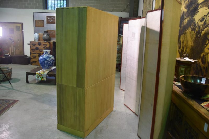 Japanese Vintage 2 Section Kimono Chest made of all  thick Kiri (Paulownia) - Image 7
