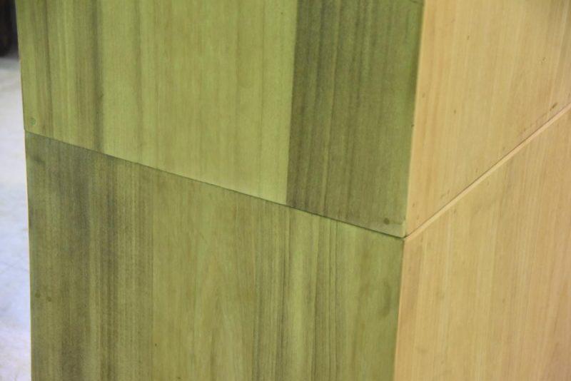Japanese Vintage 2 Section Kimono Chest made of all  thick Kiri (Paulownia) - Image 6
