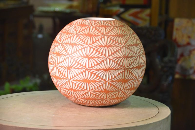 Japanese Pottery Ikebana Flower Vase