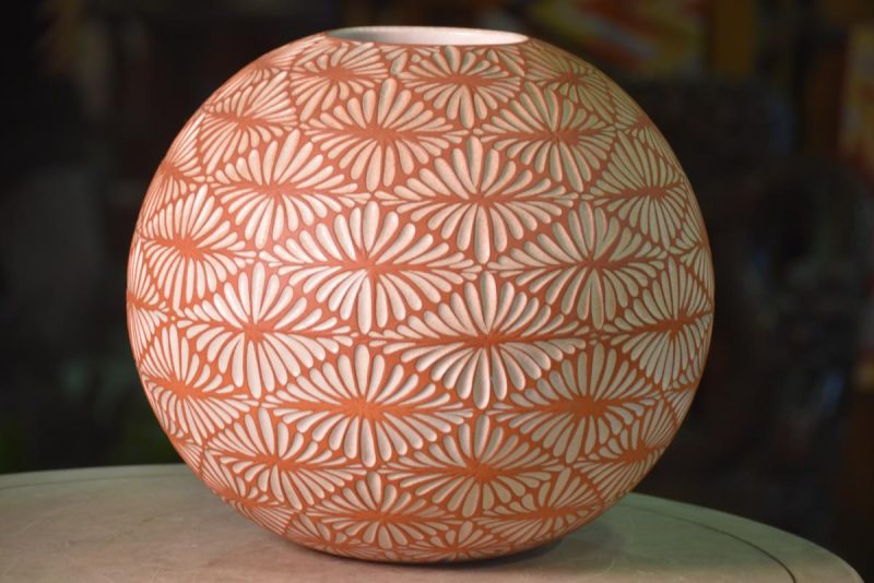 Japanese Pottery Ikebana Flower Vase - Image 2