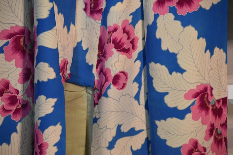Pink and Blue Floral Kimono - Image 4
