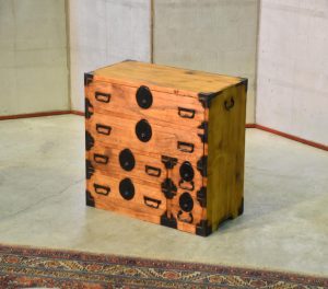 Small Antique Japanese Accessories Chest