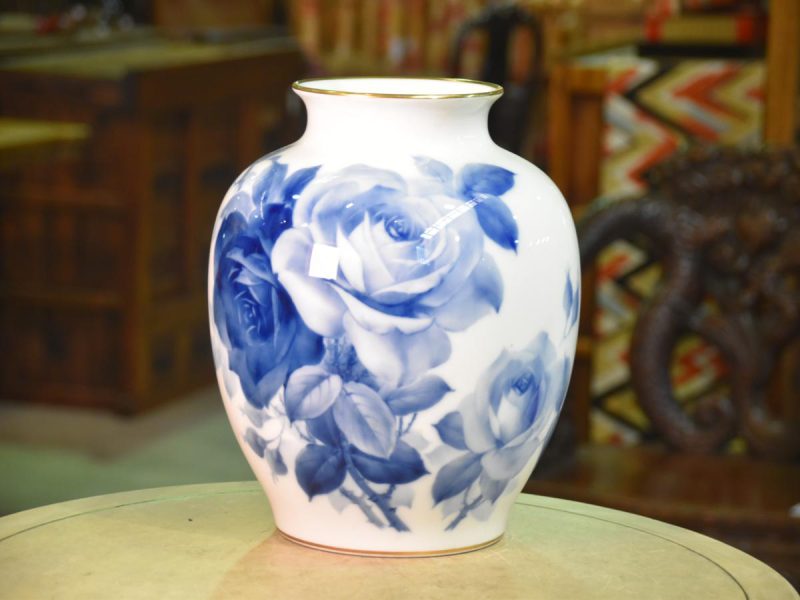 Noritake Okura Rose Vase
