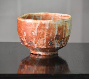 Shino Pottery Tea Bowl (Chawan)