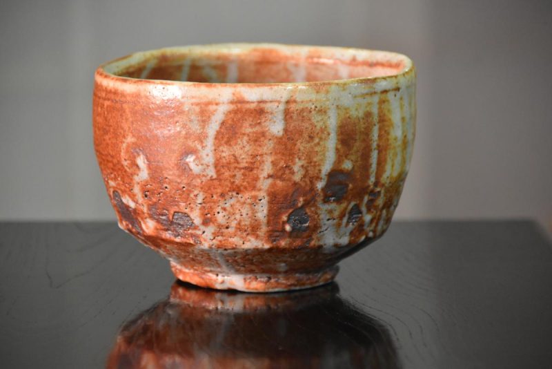 Shino Pottery Tea Bowl (Chawan) - Image 2
