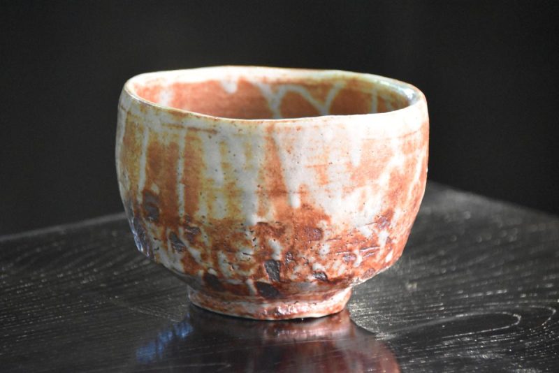 Shino Pottery Tea Bowl (Chawan) - Image 3