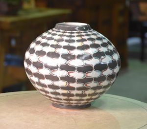 Japanese 20th Century Pottery Vase