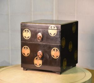 Japanese Lacquered Drawer Box