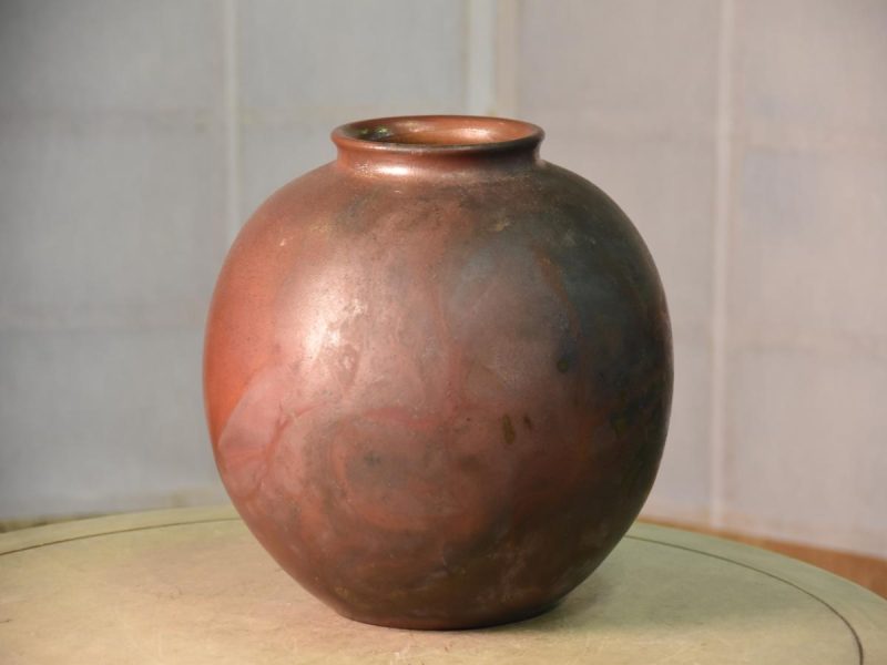 Japanese Bizen Pottery Wood Fired Vase - Image 2