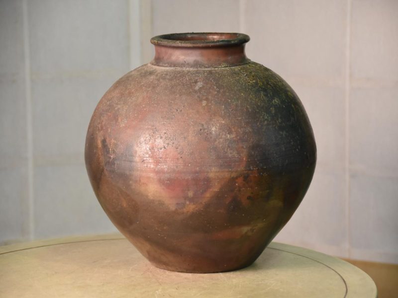 Japanese Bizen Pottery Wood Fired Vase - Image 11