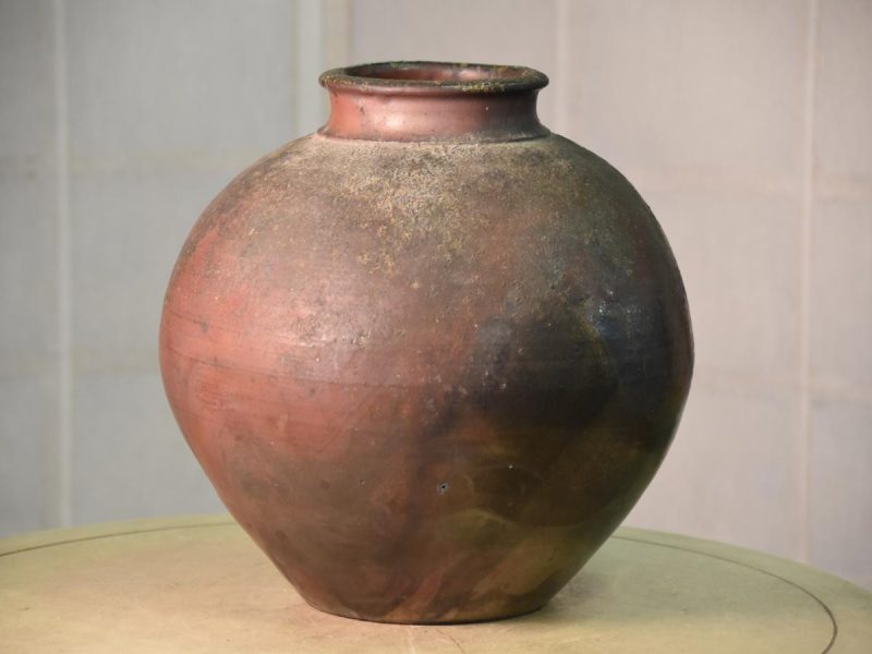 Japanese Bizen Pottery Wood Fired Vase - Image 6
