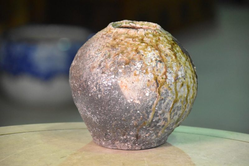 Wood Fired Pottery Vase - Image 8