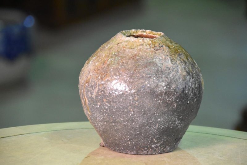 Wood Fired Pottery Vase - Image 7