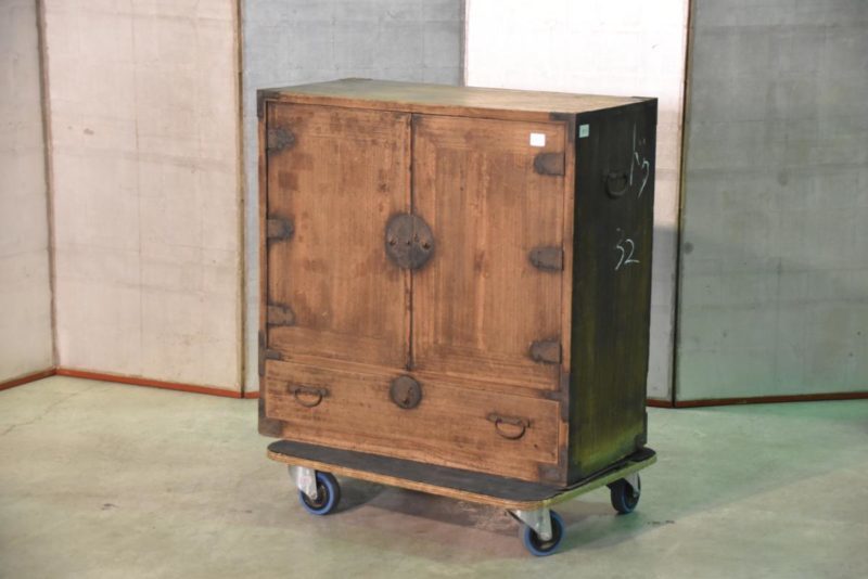 Antique Japanese Choba Dansu Merchant Chest - Image 17