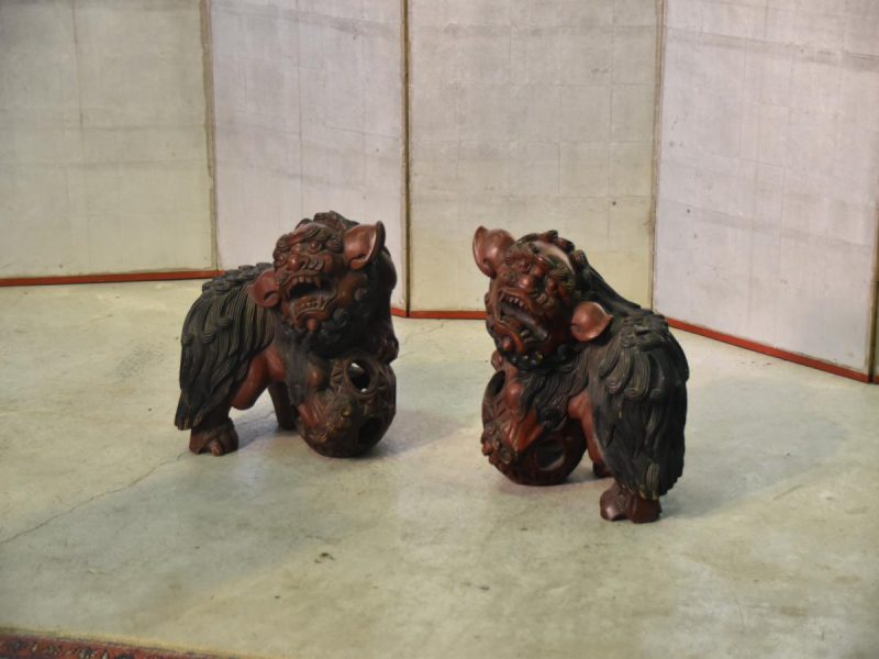 A Pair of Chinese Mid Century Wooden - Image 2