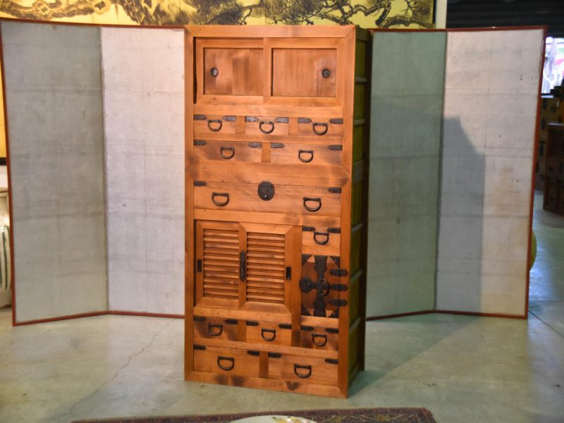 Kyoto Antique Choba Dansu (Tansu) Merchant Chest - Image 2