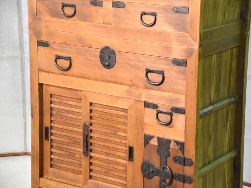 Kyoto Antique Choba Dansu (Tansu) Merchant Chest - Image 17