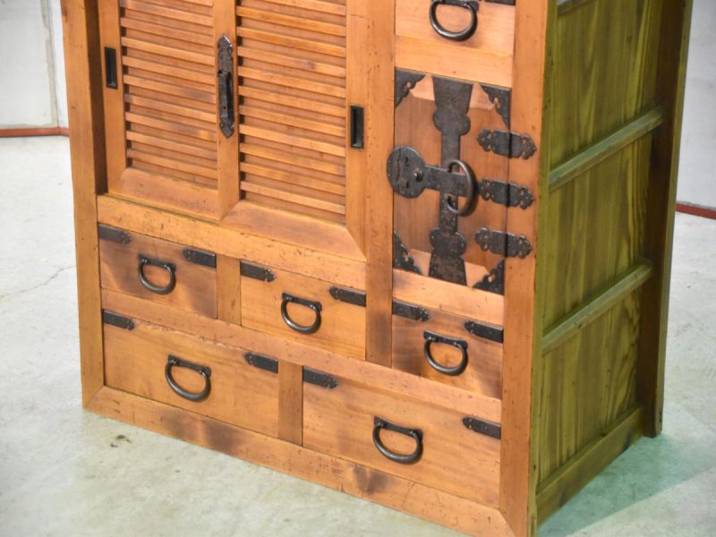 Kyoto Antique Choba Dansu (Tansu) Merchant Chest - Image 16