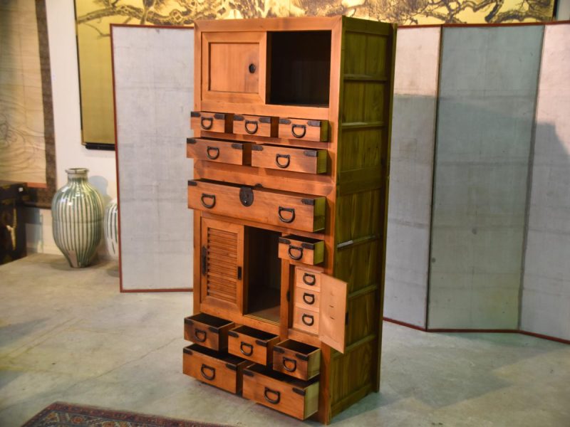 Kyoto Antique Choba Dansu (Tansu) Merchant Chest - Image 15