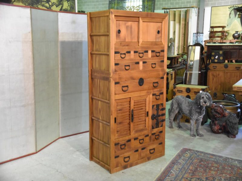 Kyoto Antique Choba Dansu (Tansu) Merchant Chest - Image 3