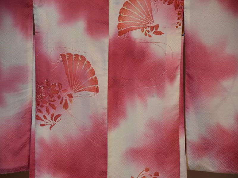 Pink with Fans Haori - Image 2