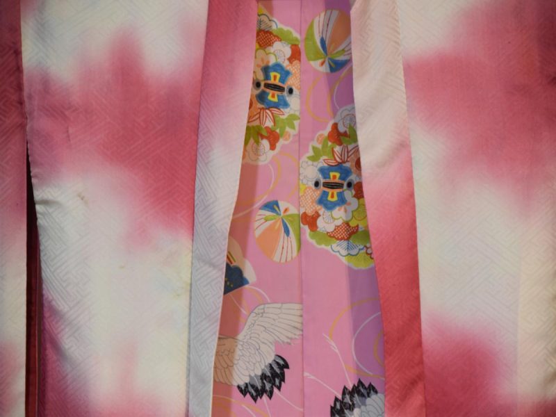 Pink with Fans Haori - Image 7