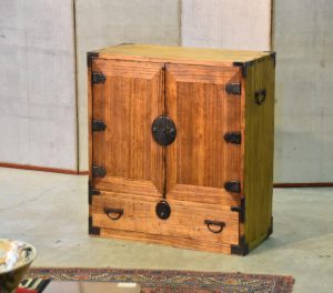 Antique Japanese Choba Dansu Merchant Chest