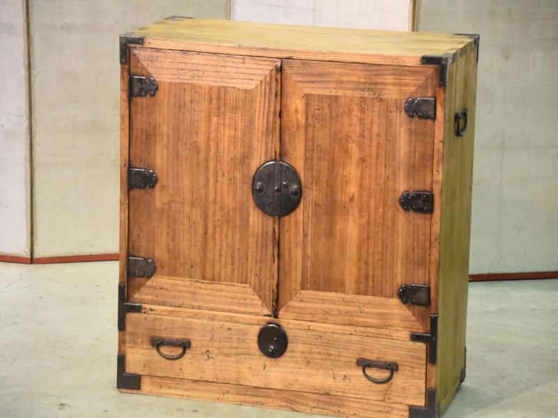 Antique Japanese Choba Dansu Merchant Chest - Image 16