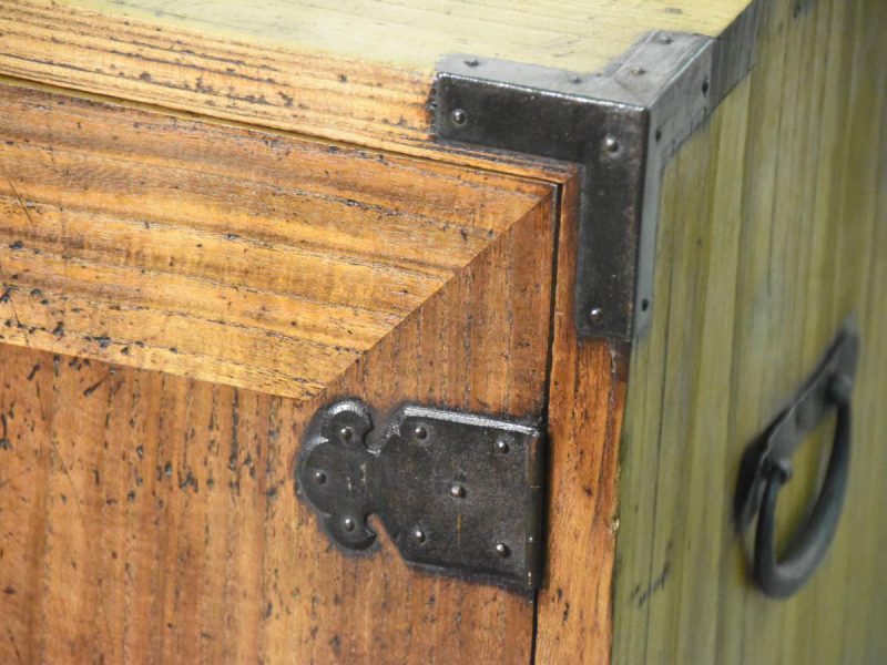 Antique Japanese Choba Dansu Merchant Chest - Image 12