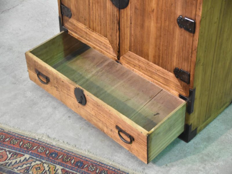 Antique Japanese Choba Dansu Merchant Chest - Image 9
