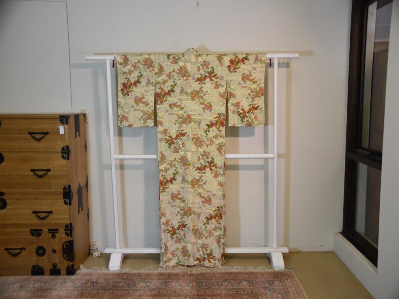 Kimono with Cherry Blossoms
