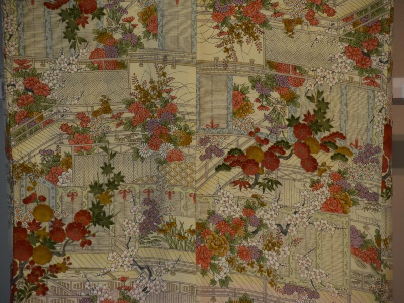 Kimono with Cherry Blossoms - Image 2